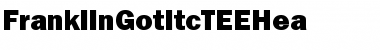 Download FranklinGotItcTEEHea Font Download FranklinGotItcTEEHea Font