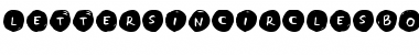 Download Letters in Circles Book Font Download Letters in Circles Book Font