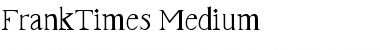 Download FrankTimes Font Download FrankTimes Font