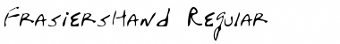 Download FrasiersHand Font Download FrasiersHand Font
