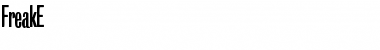 Download FreakE Font Download FreakE Font