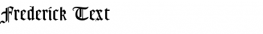 Download Frederick Text Font Download Frederick Text Font