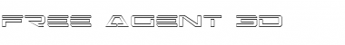 Download Free Agent 3D Font Download Free Agent 3D Font