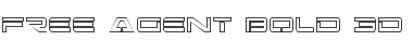 Download Free Agent Bold 3D Font Download Free Agent Bold 3D Font