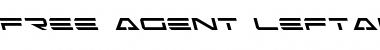 Download Free Agent Leftalic Font Download Free Agent Leftalic Font