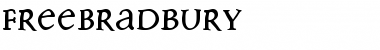 Download FreeBradbury Font Download FreeBradbury Font