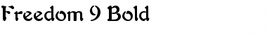 Download Freedom 9 Font Download Freedom 9 Font