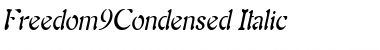 Download Freedom9Condensed Font Download Freedom9Condensed Font