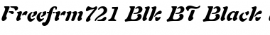 Download Freefrm721 Blk BT Font Download Freefrm721 Blk BT Font