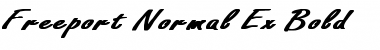 Download Freeport-Normal Ex Bold Font Download Freeport-Normal Ex Bold Font