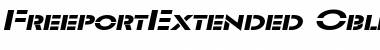 Download FreeportExtended Font Download FreeportExtended Font