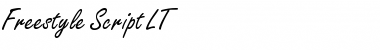Download FreestyleScript LT Font Download FreestyleScript LT Font