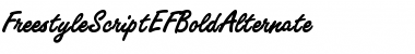 Download FreestyleScriptEFBoldAlternate Font Download FreestyleScriptEFBoldAlternate Font