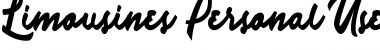 Download Limousines Personal Use Font Download Limousines Personal Use Font