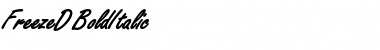 Download FreezeD Font Download FreezeD Font