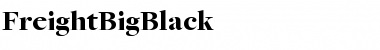 Download FreightBigBlack Font Download FreightBigBlack Font