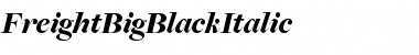 Download FreightBigBlackItalic Font Download FreightBigBlackItalic Font