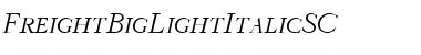 Download FreightBigLightItalicSC Font Download FreightBigLightItalicSC Font