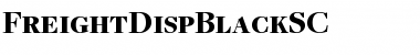Download FreightDispBlackSC Font Download FreightDispBlackSC Font