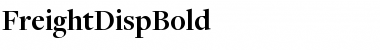 Download FreightDispBold Font Download FreightDispBold Font