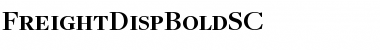 Download FreightDispBoldSC Font Download FreightDispBoldSC Font