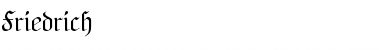 Download Friedrich Font Download Friedrich Font