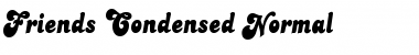 Download FriendsCondensed Font Download FriendsCondensed Font