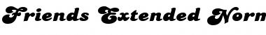Download FriendsExtended Font Download FriendsExtended Font