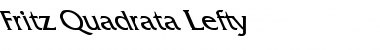 Download Fritz Quadrata Lefty Font Download Fritz Quadrata Lefty Font