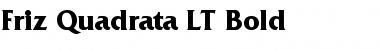 Download FrizQuadrata LT Font Download FrizQuadrata LT Font