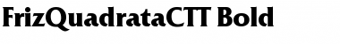 Download FrizQuadrataCTT Font Download FrizQuadrataCTT Font