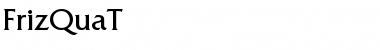 Download FrizQuaT Font Download FrizQuaT Font
