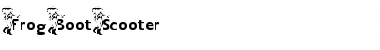 Download FrogBootScooter Font Download FrogBootScooter Font
