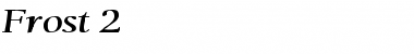 Download Frost 2 Font Download Frost 2 Font
