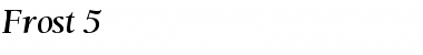 Download Frost 5 Font Download Frost 5 Font