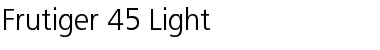 Download Frutiger 45 Light Font Download Frutiger 45 Light Font