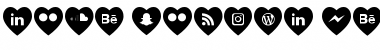 Download love social media Font Download love social media Font