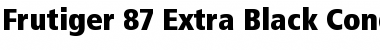 Download Frutiger 87ExtraBlackCn Font Download Frutiger 87ExtraBlackCn Font