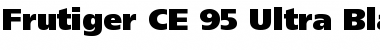Download Frutiger CE 95 Ultra Black Font Download Frutiger CE 95 Ultra Black Font