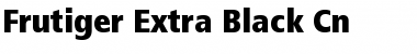 Download Frutiger Extra Black Cn Font Download Frutiger Extra Black Cn Font
