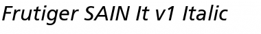 Download Frutiger SAIN It v.1 Font Download Frutiger SAIN It v.1 Font