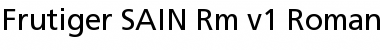 Download Frutiger SAIN Rm v.1 Font Download Frutiger SAIN Rm v.1 Font