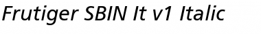 Download Frutiger SBIN It v.1 Font Download Frutiger SBIN It v.1 Font