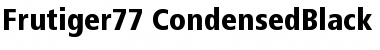 Download Frutiger77-CondensedBlack Font Download Frutiger77-CondensedBlack Font