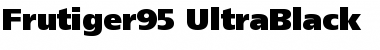 Download Frutiger95-UltraBlack Font Download Frutiger95-UltraBlack Font