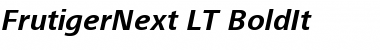 Download FrutigerNext LT BoldIt Font Download FrutigerNext LT BoldIt Font
