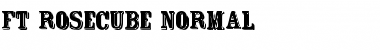 Download FT Rosecube Font Download FT Rosecube Font