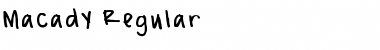 Download Macady Font Download Macady Font