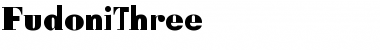 Download FudoniThree Font Download FudoniThree Font