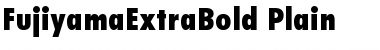 Download FujiyamaExtraBold Font Download FujiyamaExtraBold Font